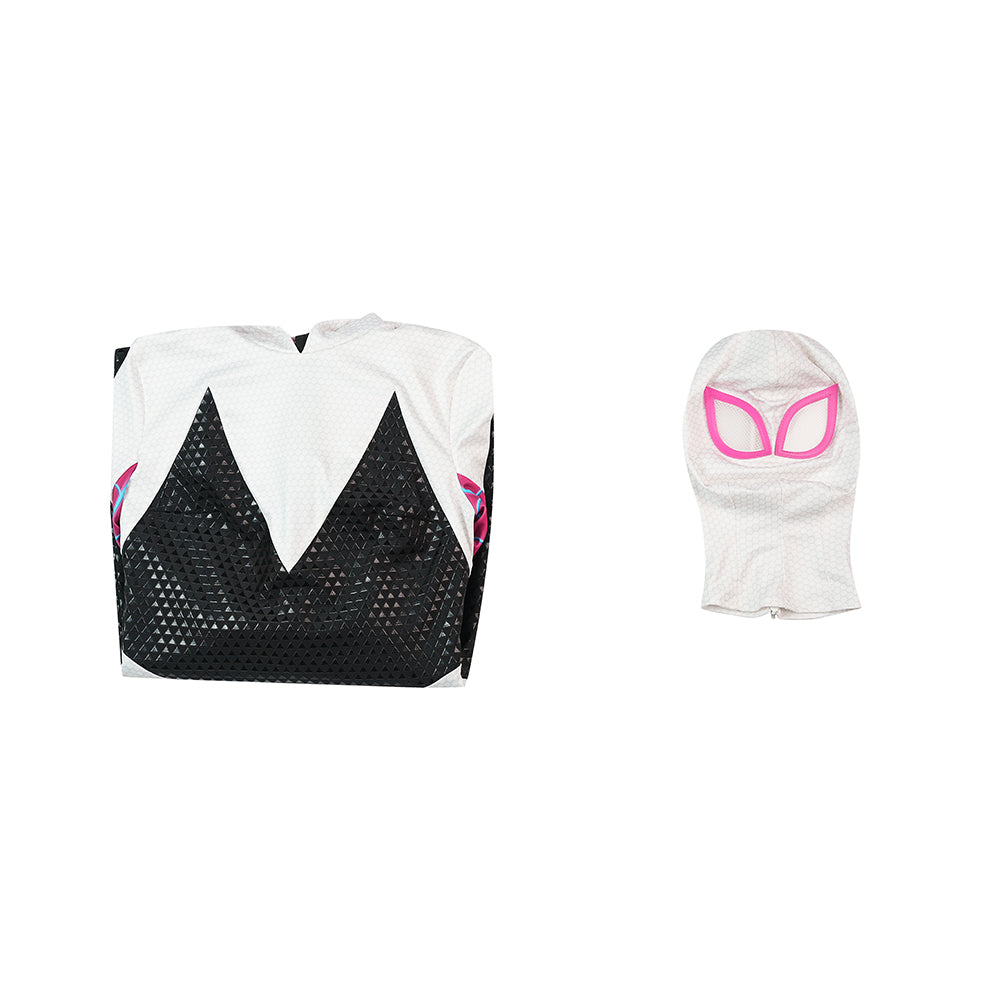 Gwen Stacy Cosplay Across The Spider-Verse Cosplay Costume Halloween Suit - Image 9
