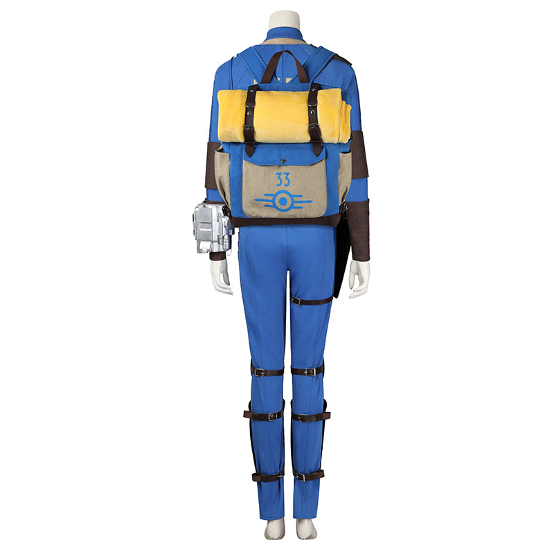 Lucy Vault 33 Backpack Fallout Lucy Cosplay Canvas Bag Halloween Props Backpack - Image 2