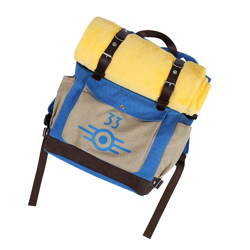 Lucy Vault 33 Backpack Fallout Lucy Cosplay Canvas Bag Halloween Props Backpack - Image 3