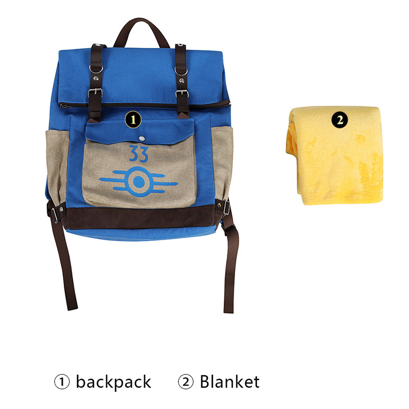Lucy Vault 33 Backpack Fallout Lucy Cosplay Canvas Bag Halloween Props Backpack - Image 8