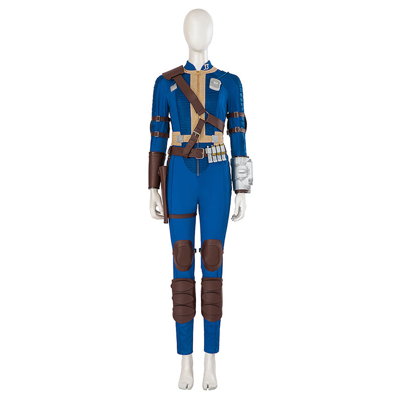 Fallout Lucy Cosplay Vault 33 Suit Fallout Vault Dweller Costume Halloween Party Suit - Image 2