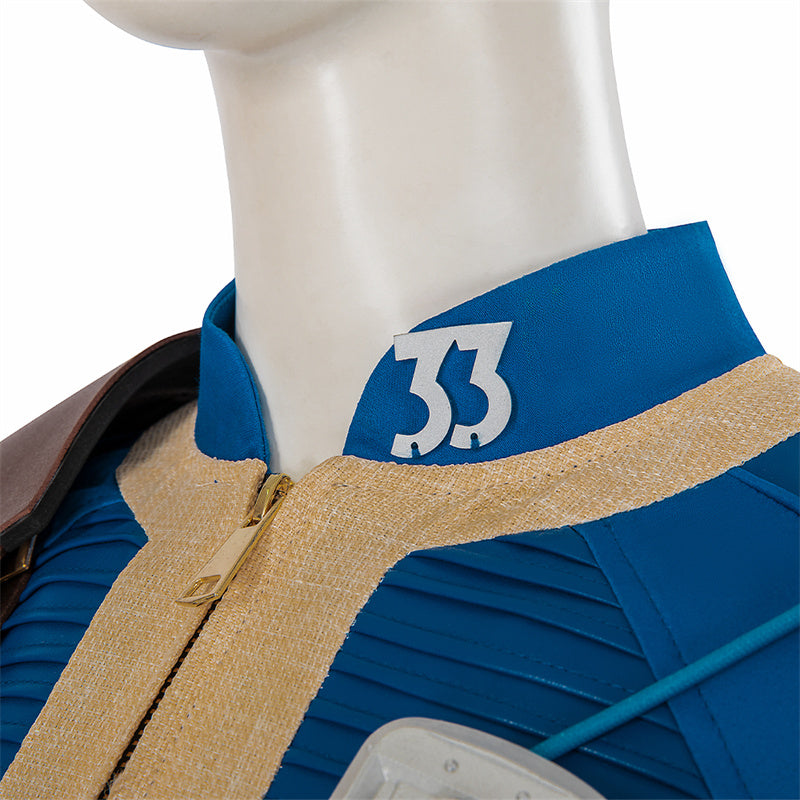 Fallout Lucy Cosplay Vault 33 Suit Fallout Vault Dweller Costume Halloween Party Suit - Image 14