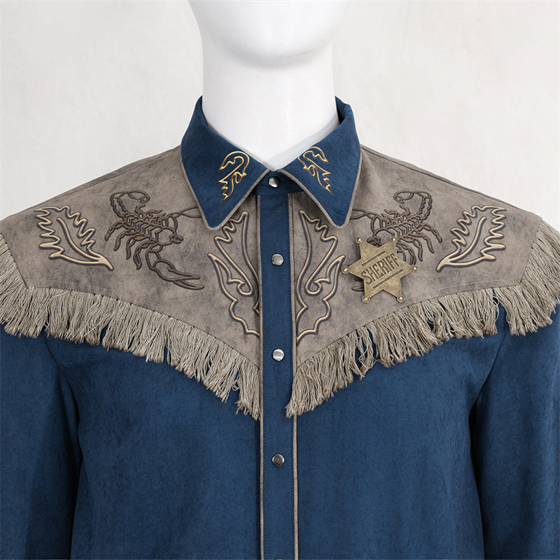 Fallout Ghoul Cosplay Fallout Season 1 Ghoul Cooper Howard Costume Halloween Outfit - Image 14