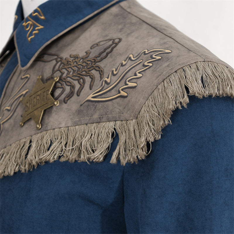 Fallout Ghoul Cosplay Fallout Season 1 Ghoul Cooper Howard Costume Halloween Outfit - Image 15