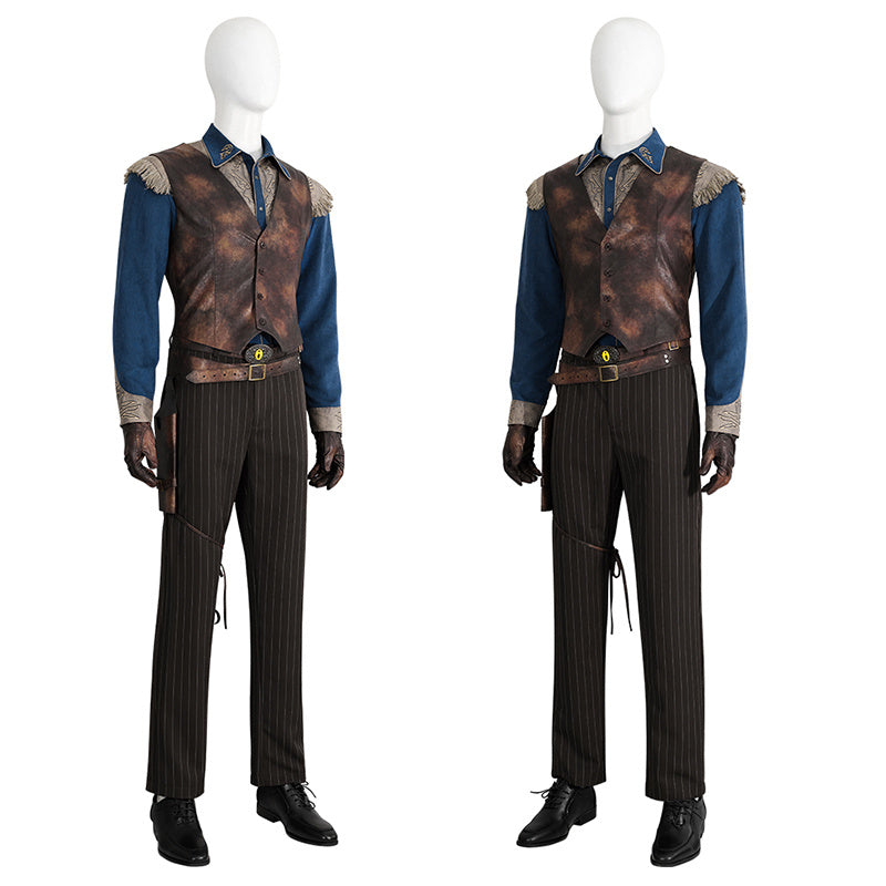 Fallout Ghoul Cosplay Fallout Season 1 Ghoul Cooper Howard Costume Halloween Outfit - Image 3
