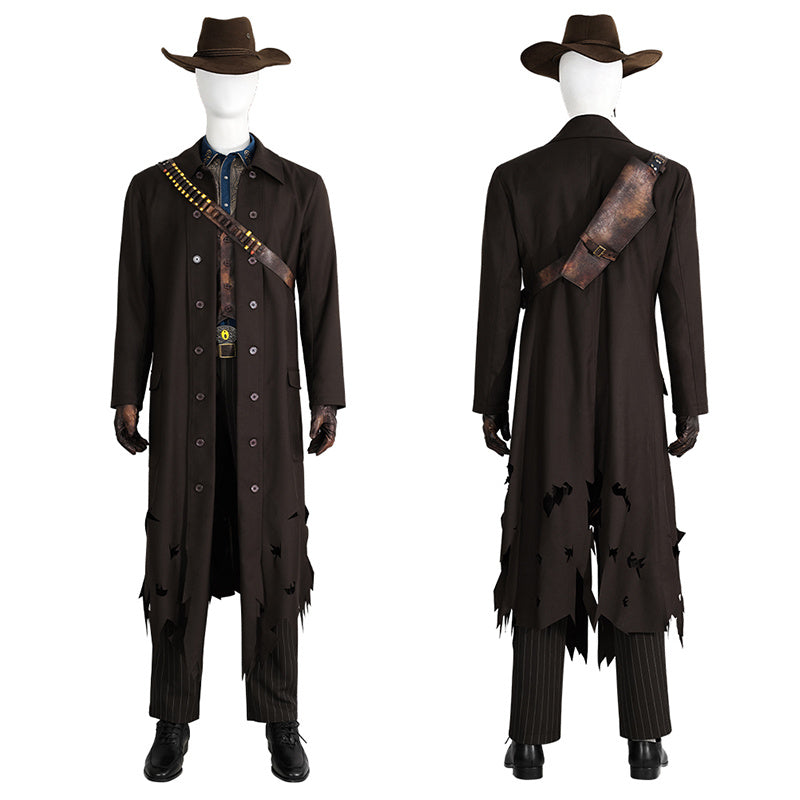 Fallout Ghoul Cosplay Fallout Season 1 Ghoul Cooper Howard Costume Halloween Outfit - Image 6