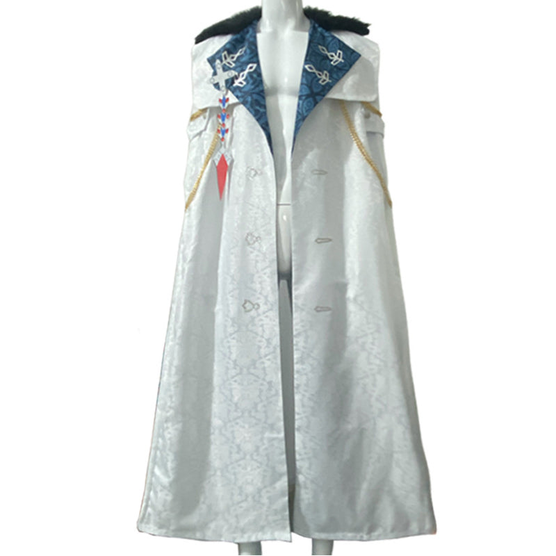 Genshin Impact Fatui Harbingers Cosplay Costumes Anime Japanese Suit Cloak Tartaglia Scarf - Image 2