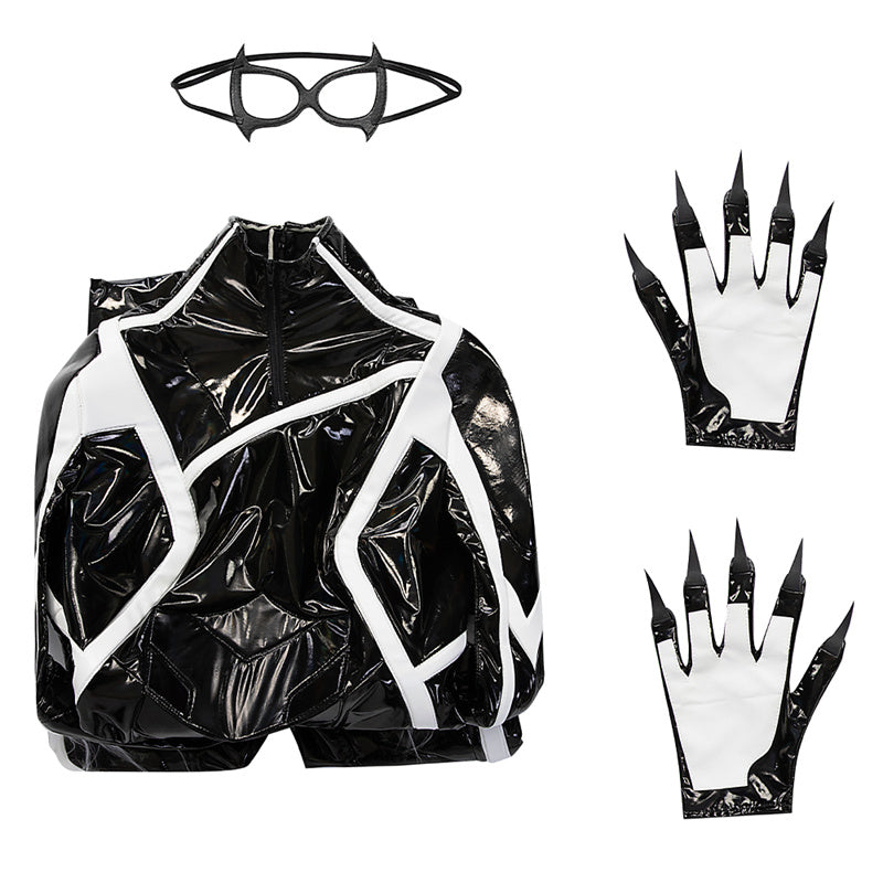 Spiderman Felicia Hardy Cosplay Costume Spider-Man 2 Black Cat Suit Halloween Outfit - Image 8