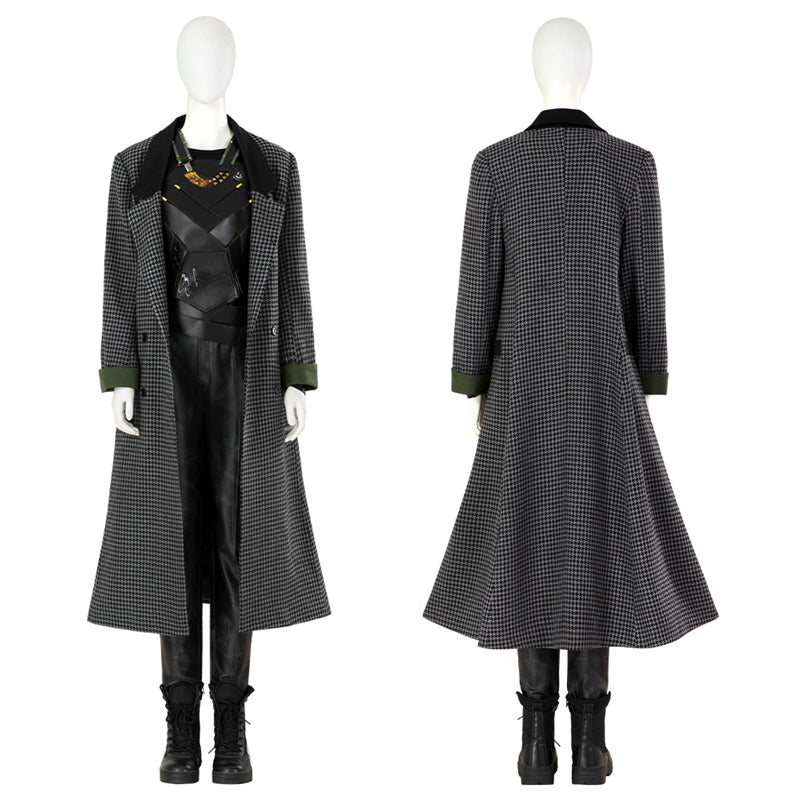 Female Loki Costume Loki Season 2 Sylvie Laufeydottir Cosplay Halloween Coat Suit Halloween Outfit - Image 2