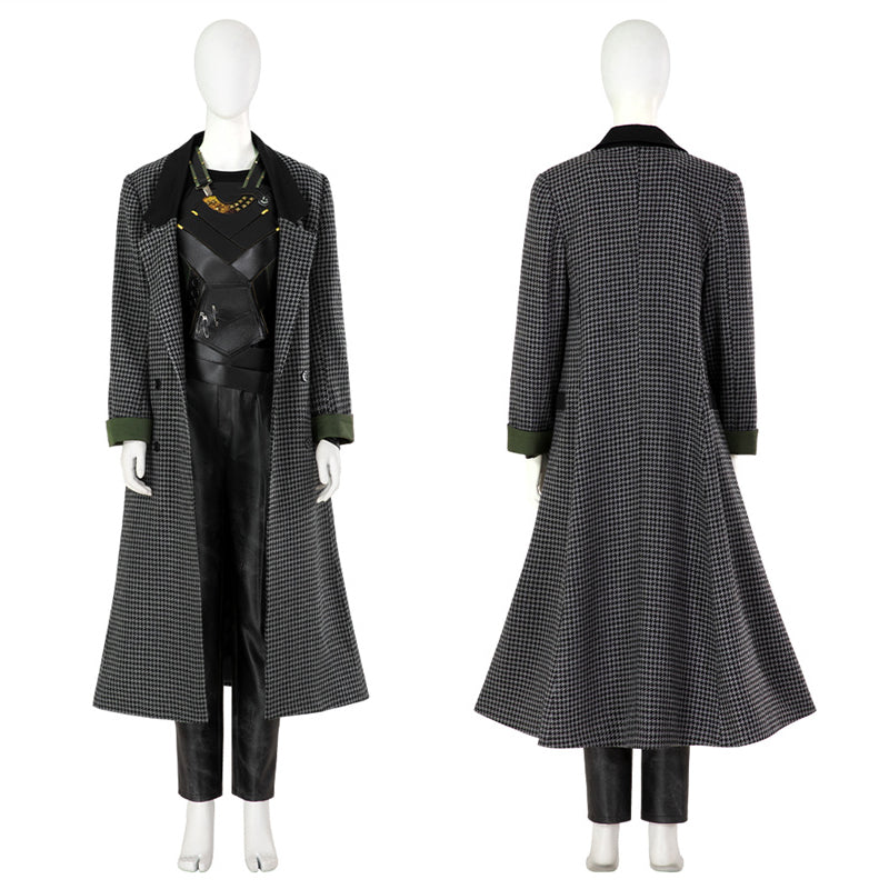 Female Loki Costume Loki Season 2 Sylvie Laufeydottir Cosplay Halloween Coat Suit Halloween Outfit - Image 4