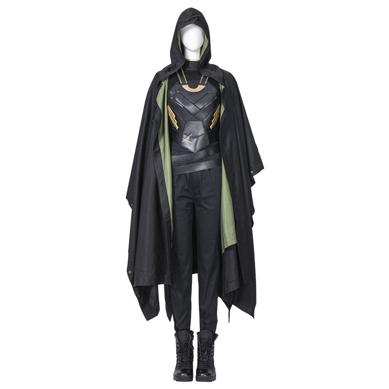 Female Loki Sylvie Costumes Lady Loki Cosplay Halloween Costumes Outfits - Image 2