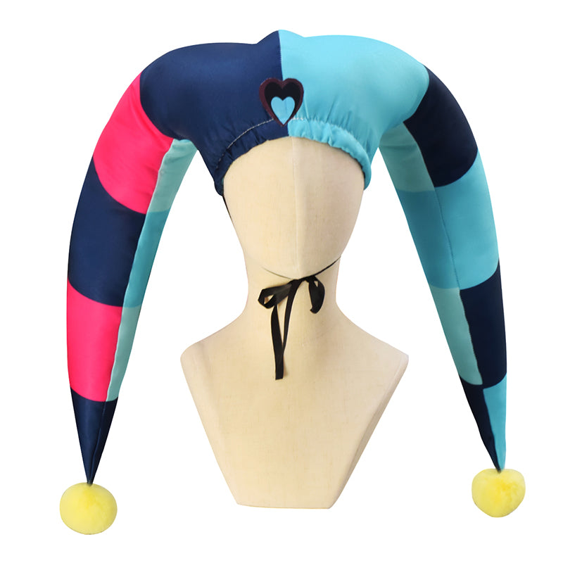 Helluva Boss Fizzarolli Cosplay Hazbin Hotel Costume Red Clown Suit with Headwear - Image 12
