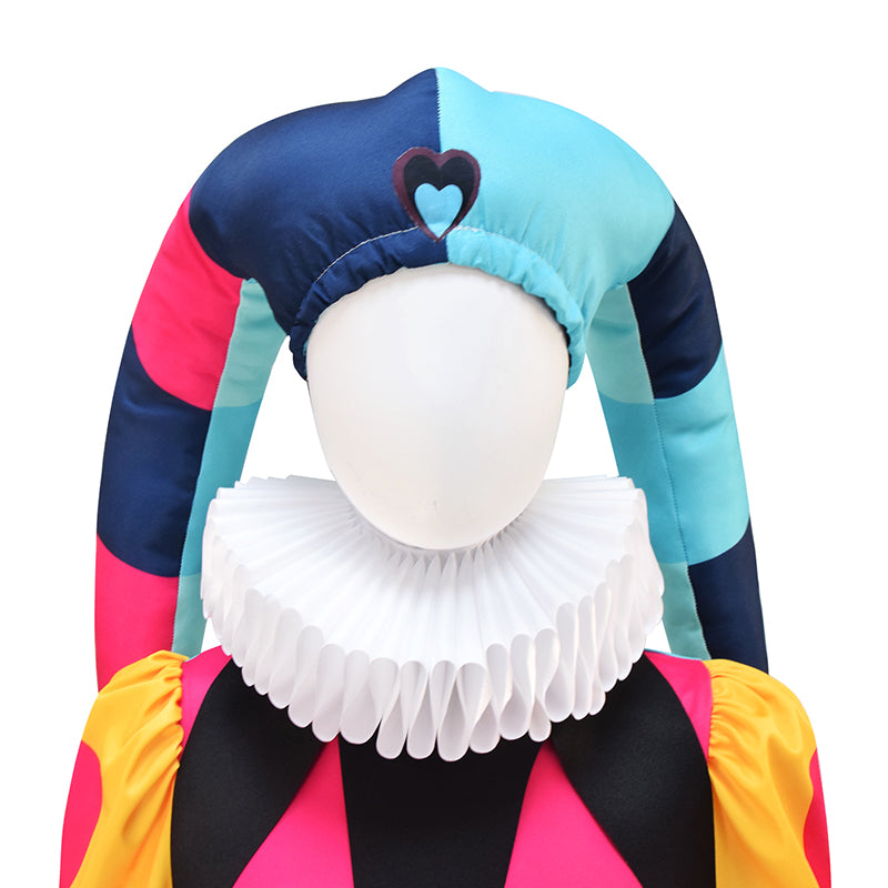Helluva Boss Fizzarolli Cosplay Hazbin Hotel Costume Red Clown Suit with Headwear - Image 6