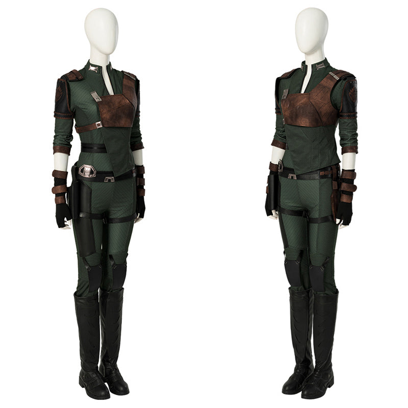 Gamora Costume Movie Guardians of The Galaxy Vol 3 Cosplay Halloween Party Suit - Image 2