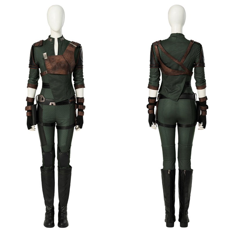 Gamora Costume Movie Guardians of The Galaxy Vol 3 Cosplay Halloween Party Suit - Image 3