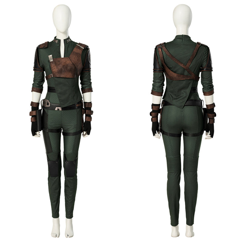 Gamora Costume Movie Guardians of The Galaxy Vol 3 Cosplay Halloween Party Suit - Image 4
