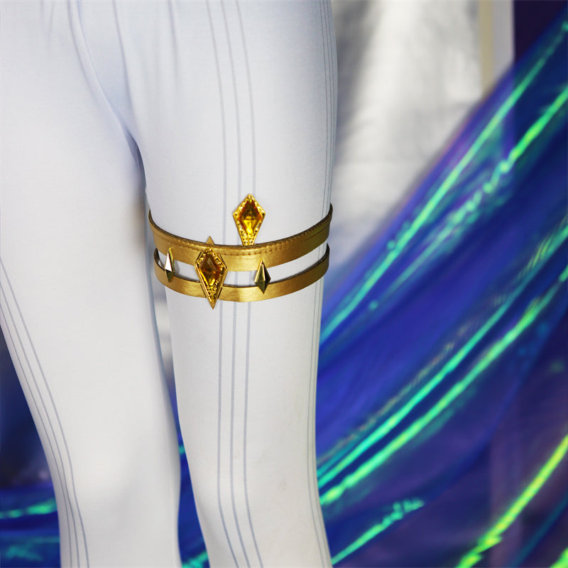 Genshin Impact Layla Cosplay Costume Anime The Mysterious Girl Dress Role Suit - Image 11