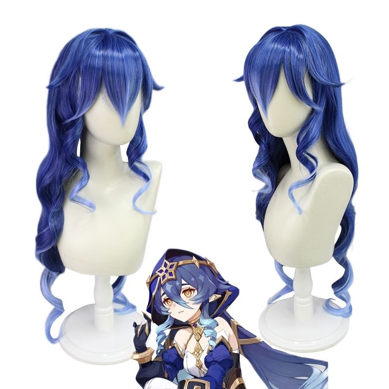 Genshin Impact Layla Cosplay Costume Anime The Mysterious Girl Dress Role Suit - Image 12
