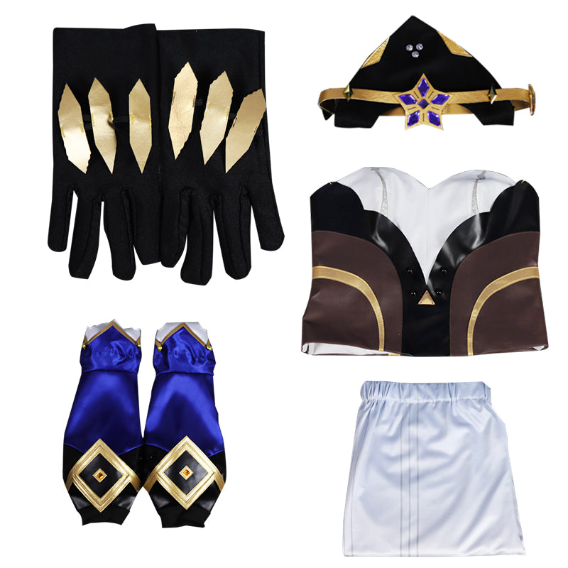 Genshin Impact Layla Cosplay Costume Anime The Mysterious Girl Dress Role Suit - Image 6