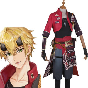 Genshin Impact Tohma Cosplay Costume Anime Game Uniform