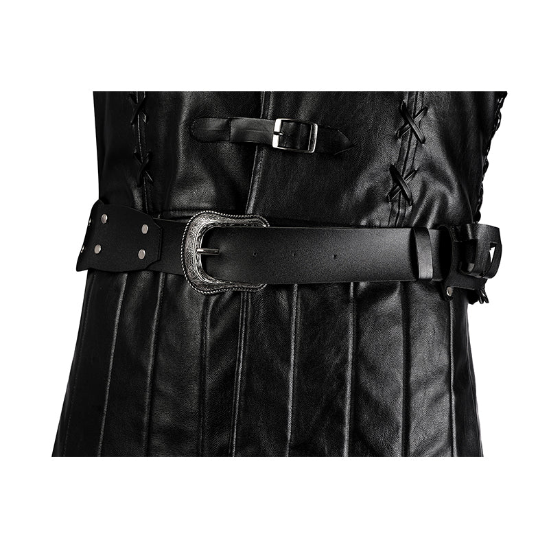 Geralt Costume The Witcher 3 Geralt of Rivia Cosplay Costume Halloween Carnival Suit - Image 12