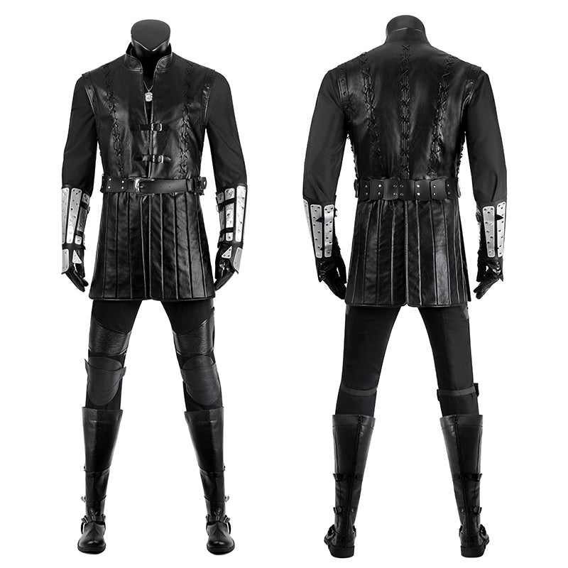 Geralt Costume The Witcher 3 Geralt of Rivia Cosplay Costume Halloween Carnival Suit - Image 2