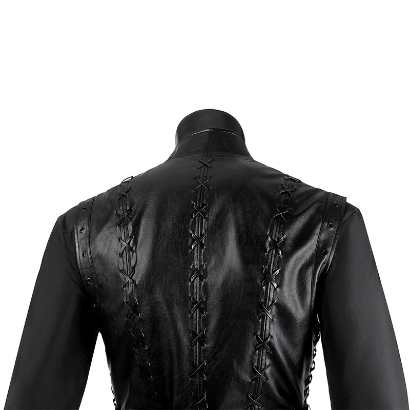 Geralt Costume The Witcher 3 Geralt of Rivia Cosplay Costume Halloween Carnival Suit - Image 11