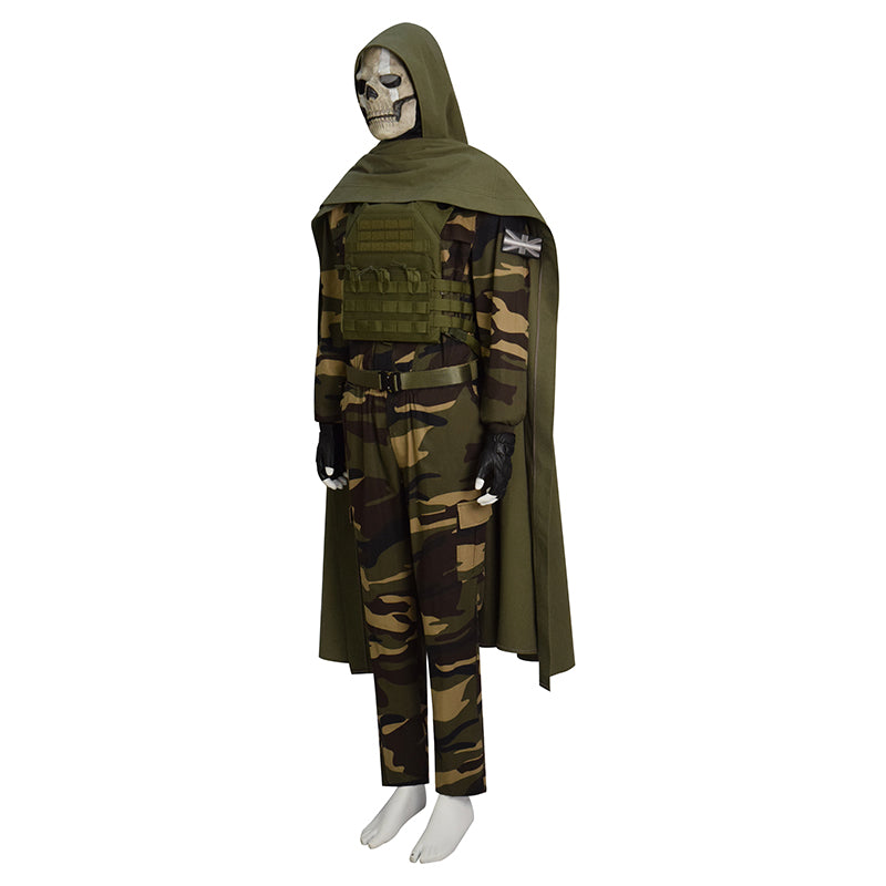 Call of Duty Ghosts Cosplay Ghosts Costume Soldier Ghost Military Camouflage Suit - Image 3