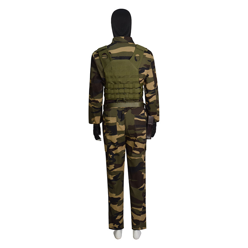 Call of Duty Ghosts Cosplay Ghosts Costume Soldier Ghost Military Camouflage Suit - Image 7
