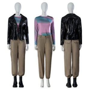 TV Secret Invasion G'iah Cosplay Costume Leather Jacket Uniform Halloween Carnival Suit