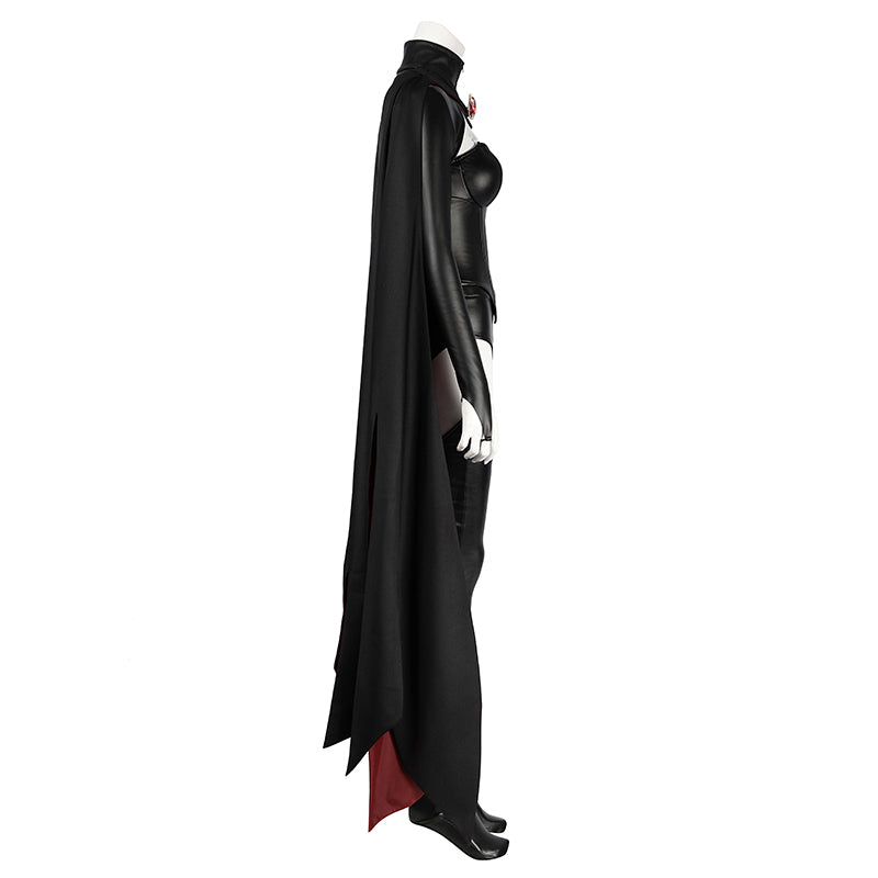 X-Men '97 Goblin Queen Cosplay Costumes Madelyne Pryor Black Bodysuit Cape Halloween Suit - Image 5