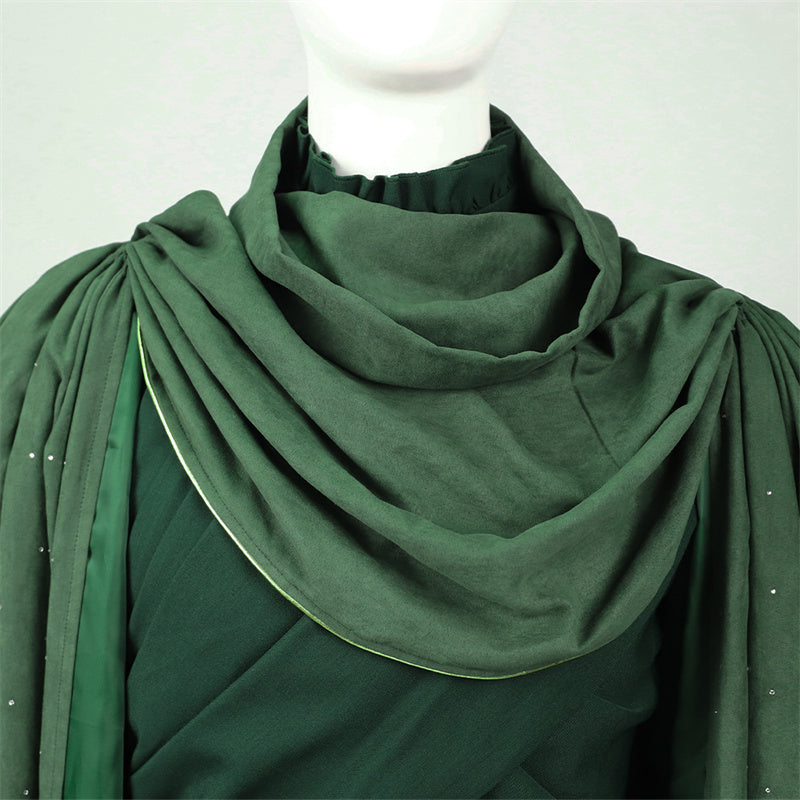 Loki God of Stories Cosplay Costume Loki Season 2 Green Suit Halloween Outfit - Image 20