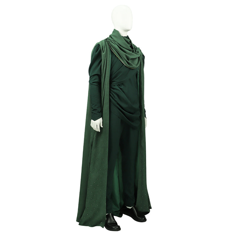 Loki God of Stories Cosplay Costume Loki Season 2 Green Suit Halloween Outfit - Image 8