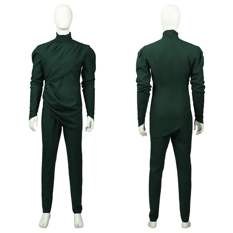Loki God of Stories Cosplay Costume Loki Season 2 Green Suit Halloween Outfit - Image 11
