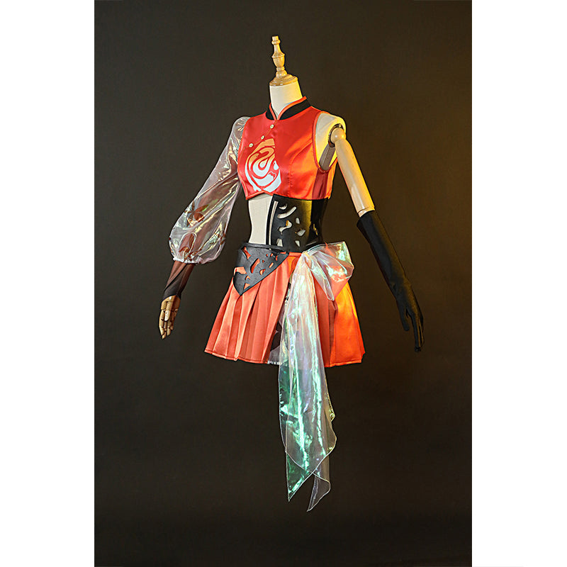 Honor of Kings Gongsun Li Costume Gameplay Rabbit Dress Chinese Dance Uniform - Image 4