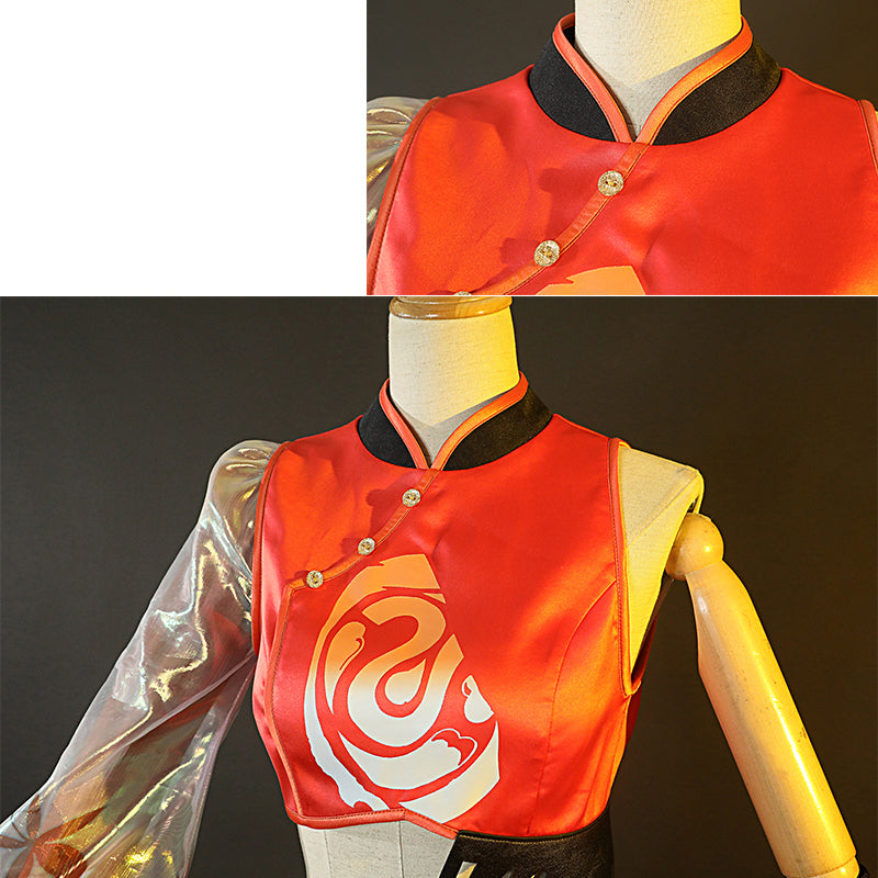 Honor of Kings Gongsun Li Costume Gameplay Rabbit Dress Chinese Dance Uniform - Image 9