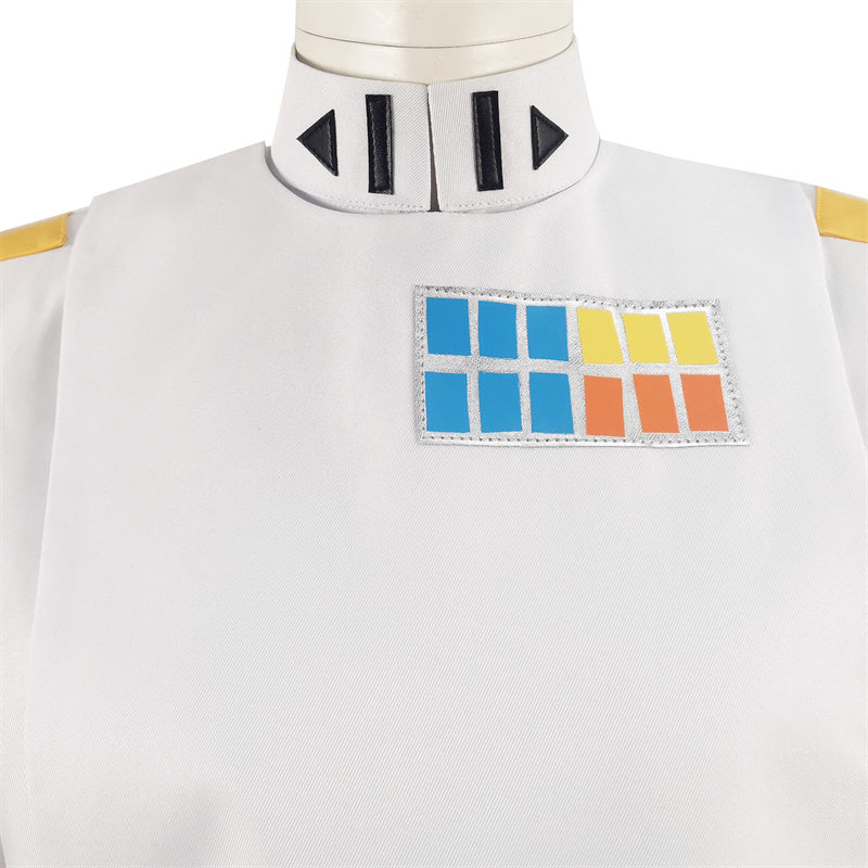 Star Wars Rebels Grand Admiral Thrawn Cosplay Costume White Soldier Uniform Halloween Carnival Suit - Image 6