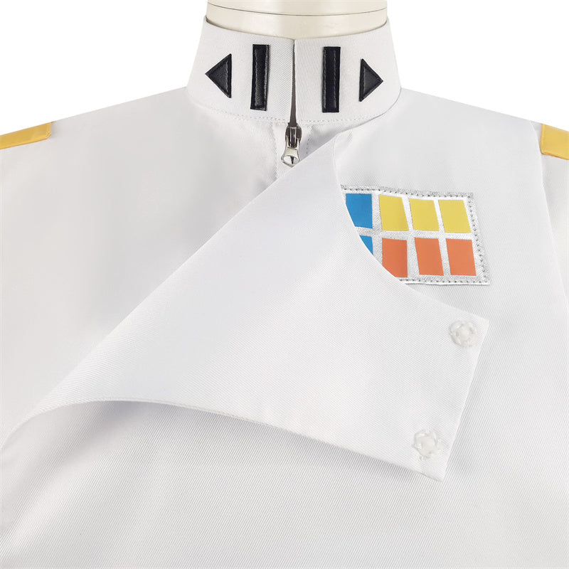Star Wars Rebels Grand Admiral Thrawn Cosplay Costume White Soldier Uniform Halloween Carnival Suit - Image 7