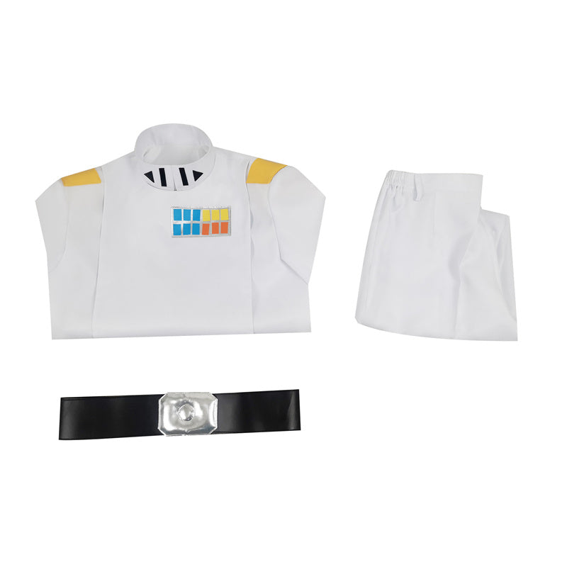 Star Wars Rebels Grand Admiral Thrawn Cosplay Costume White Soldier Uniform Halloween Carnival Suit - Image 9