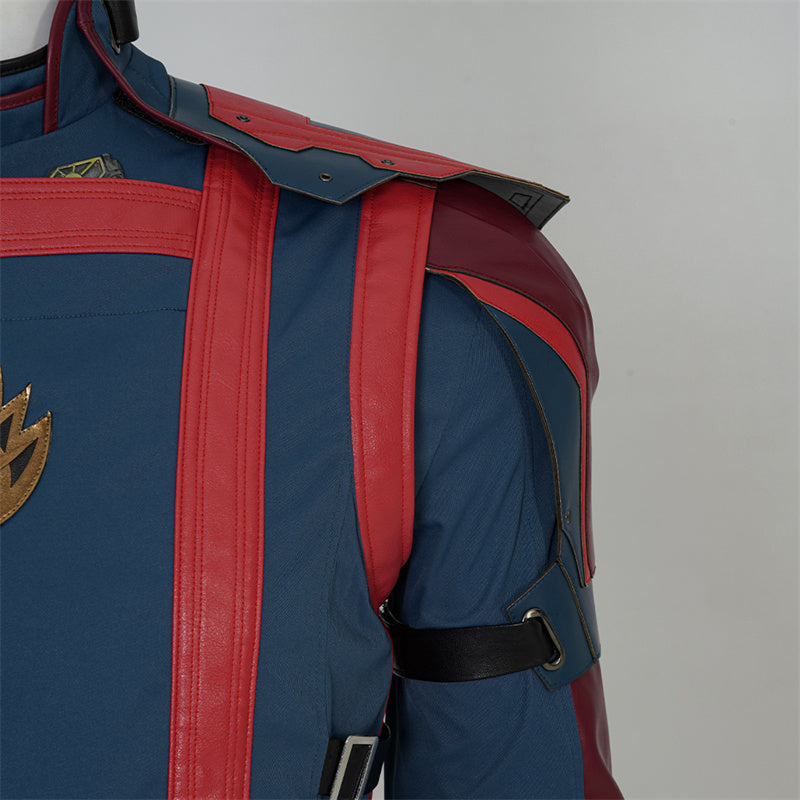 Guardians of The Galaxy 3 Cosplay Costume Star Lord Team Uniform Halloween Outfit - Image 11