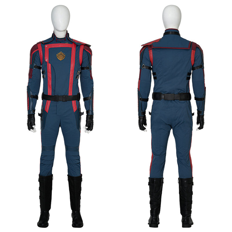 Guardians of The Galaxy 3 Cosplay Costume Star Lord Team Uniform Halloween Outfit - Image 2