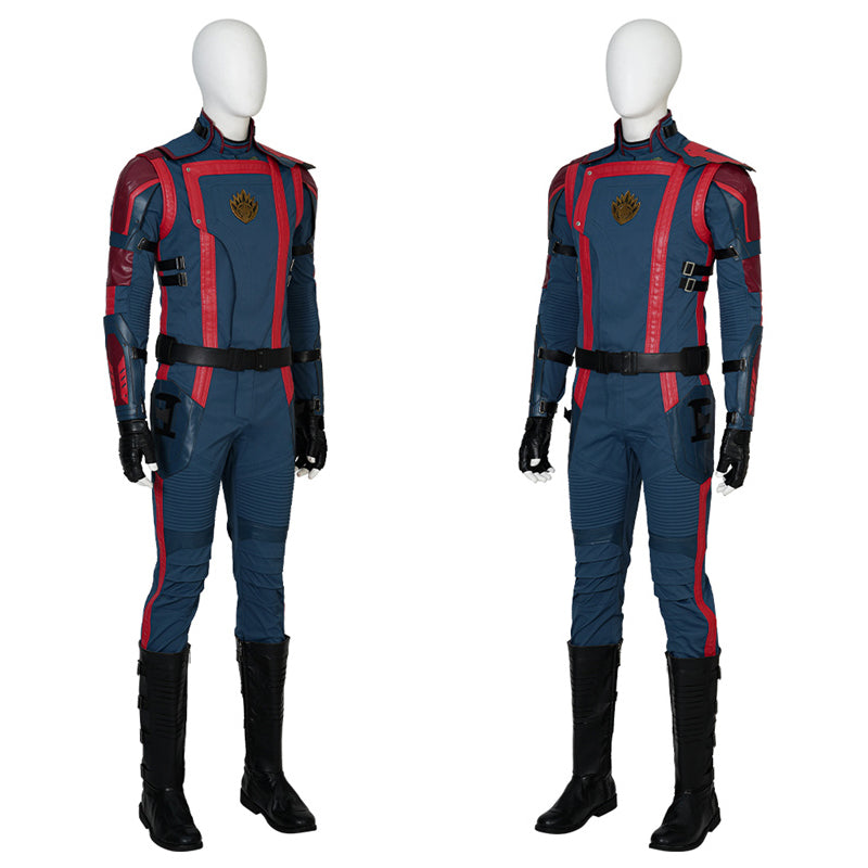 Guardians of The Galaxy 3 Cosplay Costume Star Lord Team Uniform Halloween Outfit - Image 3