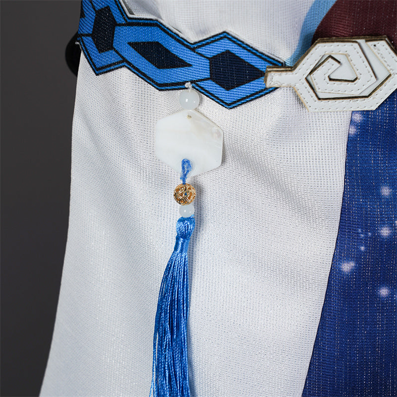 Genshin Impact GuiZhong Cosplay Costume Anime God of Dust Haagentus Dress Suit - Image 11