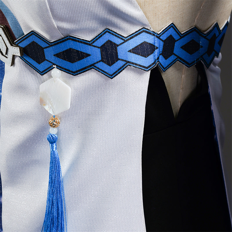 Genshin Impact GuiZhong Cosplay Costume Anime God of Dust Haagentus Dress Suit - Image 12