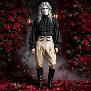 Victorian Steampunk Medieval Men's Shirt
