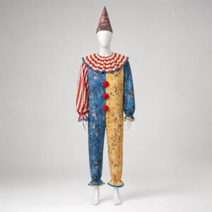 Halloween Vintage Clown Stage Costume