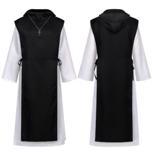 Halloween Renaissance Medieval Hooded Cloak – 2404061 robe 2
