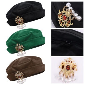 Renaissance Medieval Vintage Costume – 2607066 Renaissance beret green
