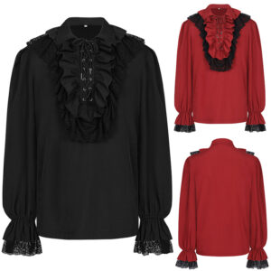 Court Vintage Ruffle Shirt