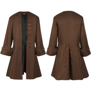Halloween Steampunk Medieval Men's Coat